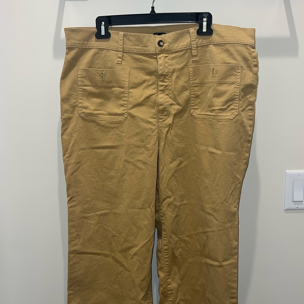 J. Crew Khaki Cargo Pants